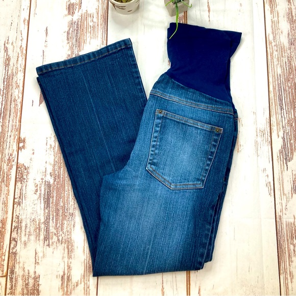 Motherhood Maternity Jeans Super Stretchy Sz Petite Small - Picture 2 of 8